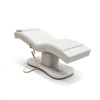 Nouveau Lit de Luxe Électrique pour Extensions de Cils, Lit Facial en Cuir Blanc, 3 Moteurs, Lits et Tables de Massage, Mobilier de Salon de Beauté