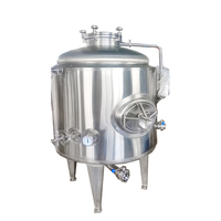 Réservoir de vin d'acier inoxydable avec la cuve de fermentation de vin de la veste 500L/1000L/2000L de refroidissement