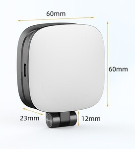 Dispositivo de Iluminación Magnético Portátil para Transmisión en Vivo con Teléfono Móvil, Luz de Belleza de Mano con Espejo para Corrección de Maquillaje y Selfies - Product Image 3