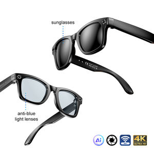 Lunettes Intelligentes W610 avec Appel BT Caméra 8MP 4K Transfert Wi-Fi Lunettes de Soleil d'Extérieur Enregistrement Audio Casque Connecté IA 2025 - Product Image 5