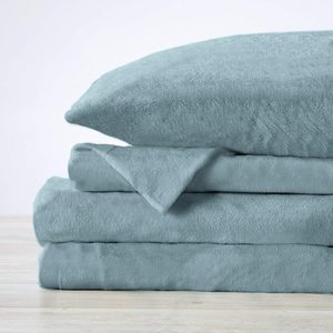 Thêm Mềm Mại Ấm Cúng Nhung Sang Trọng Tấm <span class=keywords><strong>Set</strong></span> Comforter Đặt Giường Với Túi Sâu - Product Image 4
