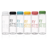 Bouteille de jus en plastique avec couvercle 10oz, gobelet personnalisé, tasse personnalisée, gobelet à boisson en plastique, shaker, bouteille d'eau