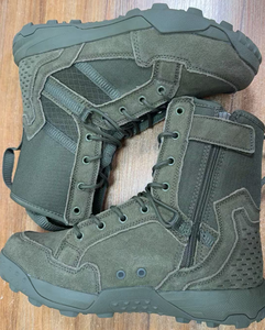 Chaussures tactiques professionnelles SFB45 Low Cut Coyote Brown en daim premium, amortissantes, antidérapantes, pour patrouille en extérieur - Product Image 3