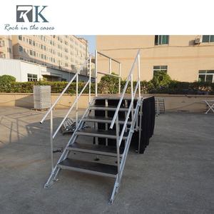 Plataforma de Escenario Portátil RK de Altura Ajustable, Plataforma Modular de Aluminio para Eventos, con Faldones, Capacidad de Carga de 750 kg/m², para Conciertos y Bodas - Product Image 5