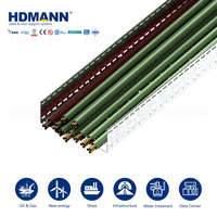 Hdmann NEMA Certifié, Bandeau de câblage perforé avec revêtement en zinc HDG pour la gestion des câbles dans les tunnels de métro et les voies ferrées