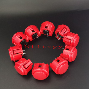 ชุดอุปกรณ์ทำตู้เกมอาร์เคด DIY พร้อมคอนโทรลเลอร์ Sanwa <span class=keywords><strong>Hitachi</strong></span> สวิตช์ไมโครสแตนเลส ปุ่มกดพลาสติกขนาด 24-30 มม. จอยสติ๊ก ช่องใส่เหรียญ ภาษาอังกฤษ - Product Image 2