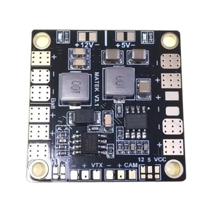 Mini Hub de distribution d'alimentation Matek avec BEC 12V pour Naze32 CC3D QAV250 Quadcopter - Product Image 3