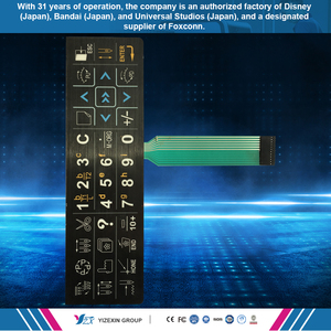 2025 Custom Embossed Flexible Membrane <strong>Keypad</strong> Switch with Snap Circuit Manufacturer - Product Image 4