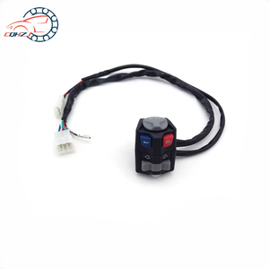 Interrupteur combiné CQHZJ pour moto tout-terrain : arrêt moteur, phare, klaxon, clignotants marche/arrêt pour <span class=keywords><strong>KTM</strong></span> Enduro EXC EXC-F XCW - Product Image 1