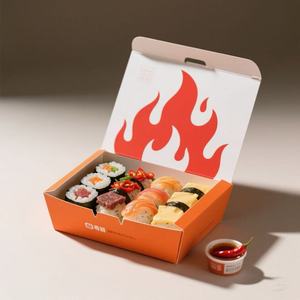 Caja de Embalaje para <span class=keywords><strong>Sushi</strong></span> con Impresión Personalizada |   OEM/ODM Disponible - Product Image 3
