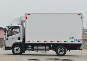 Nouveau camion frigorifique de transport de produits congelés, petit fourgon frigorifique FAW 4x2 160HP Diesel, transmission manuelle, Euro 3, camion frigorifique de 4 tonnes - Product Image 3
