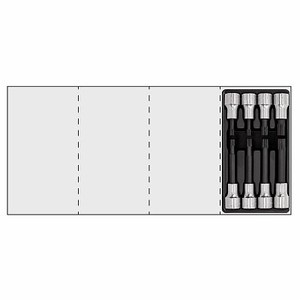 <b>Tool</b> <b>Storage</b> Case With 8 Socket Bits For Automotive Repair And DIY Projects - Product Image 1