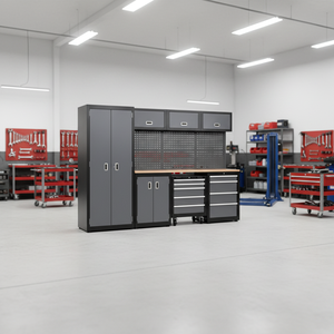 Ensemble <span class=keywords><strong>de</strong></span> rangement pour garage et atelier : armoires, établi, outils et organiseurs |   Directement du fabricant - Product Image 5