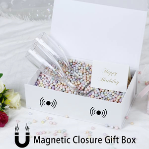 Custom Logo Luxury Recyclable Cardboard Rigid Magnet Box Packaging <b>Paper</b> Folding Magnetic Gift Box With Magnetic Lid - Product Image 4