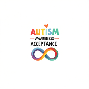 <b>Autism</b> Awareness Acceptance Women's Y2K Short Sleeve Crew Neck T-<b>Shirt</b>, Slim Fit Knitted Spandex Polyester Print, All Seasons Fa - Product Image 1