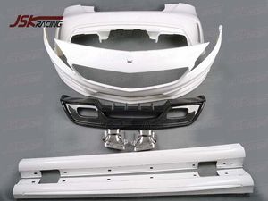 KIT DE CUERPO DE FIBRA DE VIDRIO ESTILO A45 DIFUSOR TRASERO DE FIBRA DE CARBONO ESTILO REVOZ para <span class=keywords><strong>MERCEDES</strong></span> BENZ 2013-2015 W176 <span class=keywords><strong>A180</strong></span> A200 A2 - Product Image 3