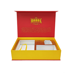 Cajas de Regalo de Cartón de Lujo para Perfumes, Cierre Magnético Negro y Rojo, Material Rígido para Empaque de Cuidado de la Piel, Laminación Mate - Product Image 2