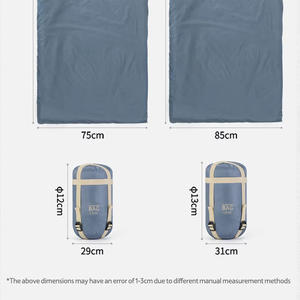 <span class=keywords><strong>Sac</strong></span> <span class=keywords><strong>de</strong></span> <span class=keywords><strong>couchage</strong></span> adulte ultraléger <span class=keywords><strong>de</strong></span> luxe, construction enveloppe, duvet <span class=keywords><strong>de</strong></span> qualité supérieure, coque en polyester noir, emballage prêt à offrir - Product Image 5