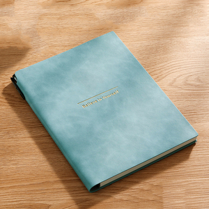 Yumuşak kapak ve özel logo <span class=keywords><strong>Notebook</strong></span> ile toptan basit tasarım deri günlüğü - Product Image 2