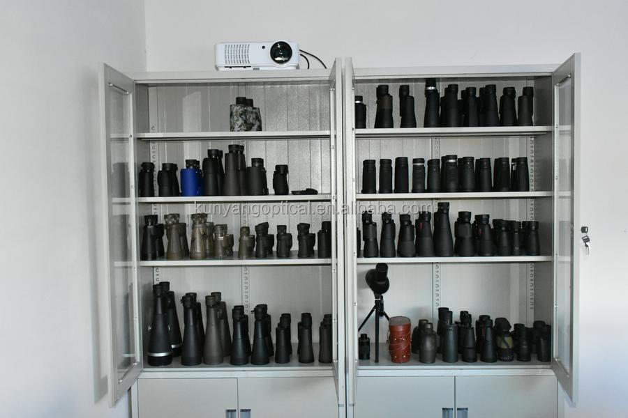 2021new hot selling  red color 25x100 with coin operated binoculars with telescope with CE certificate coin operated binoculars