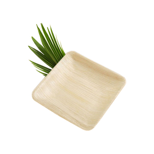 Areca Leaf Plate Natural <b>Disposable</b> Dinnerware Eco Friendly Palm Leaf <b>Platter</b> For Party Wedding And Daily Use - Product Image 1