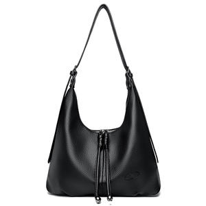 Sac à main bandoulière vintage pour femme, grande capacité, sac de shopping, design décontracté - Product Image 5