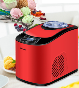 Máquina de helado portátil para el hogar, de acero inoxidable ICM-15A, suave y duro, automática - Product Image 1