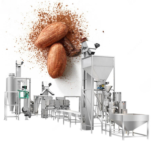 Máquina automática de procesamiento de granos de cacao, línea de producción en masa y fabricación de polvo - Product Image 1