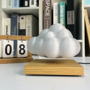 Lámpara de Escritorio Decorativa para Oficina, Lámpara Nocturna Impresa en 3D, Nube Flotante de Levitación Magnética para el Hogar y la Habitación - Product Image 1