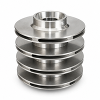 Impeller de pompe centrifuge ouverte/fermée en acier inoxydable SS304 SS316, pièces de pompe à eau personnalisées OEM, fabricant, MOQ 1 pièce