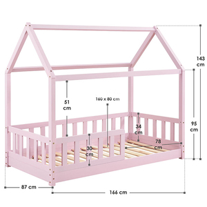 Culla in Legno Massello Stile Retrò Mid-Century, <span class=keywords><strong>Letto</strong></span> <span class=keywords><strong>Montessori</strong></span> per Bambini e Casa per Bambini Piccoli, per Camere da <span class=keywords><strong>Letto</strong></span> Moderne e Scuole - Product Image 6