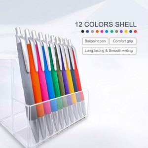 Wholesale Business Advertising <b>Gift</b> Pen Spray Glue Pen Barrel Push Type Oil Ballpoint Pen Can Print Lettering logo - Product Image 4