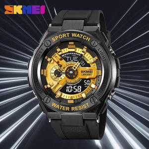 <span class=keywords><strong>Reloj</strong></span> Deportivo SKMEI 2101, <span class=keywords><strong>Precio</strong></span> Económico, Venta al Por Mayor, Analógico Digital <span class=keywords><strong>de</strong></span> Plástico para Hombre, Alarma, Cronógrafo, Resistente al Agua 50 Bar, Personalizable - Product Image 2