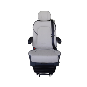 Asientos VIP Ajustables de Cuero de Lujo YSR 714-1P para Autocaravanas, Furgonetas y Autobuses, Asiento Cama Plegable Impermeable - Product Image 2