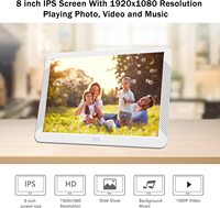 Ses Kaydedilebilir 7 İnç Dijital Fotoğraf Çerçevesi, Video Oynatma Saati, Doğum Günü, Yıldönümleri, Mezuniyetler için Kişiselleştirilmiş Hediye