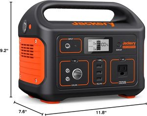 Jackery 500 Portable Station 518Wh Solar Generator MPPT 500W AC Outlet Lithium <b>Battery</b> <b>Backup</b> for Outdoor/ Home Portable Power S - Product Image 2