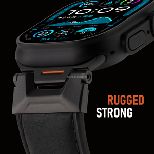 Cinturini di Lusso in Vera Pelle per <span class=keywords><strong>Apple</strong></span> <span class=keywords><strong>Watch</strong></span> Serie 11 10 9 8 7 <span class=keywords><strong>6</strong></span> 5 4 3 2 1, SE 3 2 1, Ultra 3 2 1 - Product Image 2