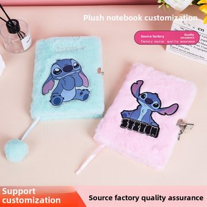 Sınır Ötesi Özelleştirilmiş Öğrenci Yaratıcı Sevimli Peluş Defter Karikatür Anime Hediye Not Defteri Toptan Satış - Product Image 6
