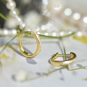 Pendientes en Forma de U para Mujer, Minimalistas, Elegantes, Joyería de Moda para Uso Diario - Product Image 6