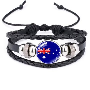 Bracelet tissé à la main avec drapeau du <span class=keywords><strong>Mexique</strong></span>, prix de gros, souvenir de <span class=keywords><strong>voyage</strong></span> polyvalent, cadeau de vacances, personnalisable - Product Image 6