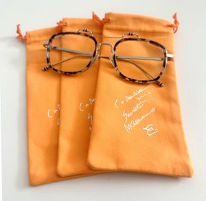2025 oem odm מותאם אישית לוגו הדפסה מוצק מיקרופייבר sede משקפיים שרוך - Product Image 3