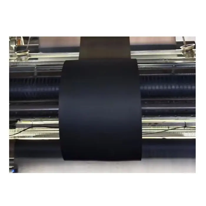 Tpe noir rouleaux de plastique transparent films rouleau de film tpe extensible transparent pour gants tpe