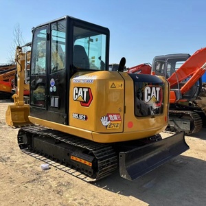 Utilisé pour la mini-pelle CAT 305.5E2 Petite pelle hydraulique Machines de construction avec 5 tonnes de poids en ordre de marche Nouveau moteur et moteur - Product Image 1