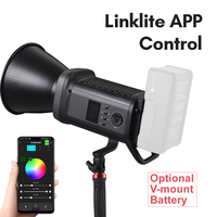 TOLIFO 235W RGB Full-Color Handheld COB LED Mono Light Continu BI-COLOR 2700-6500K SK-200DRGB PHOTOGRAPHIE STUDIO VIDEO LIGHT