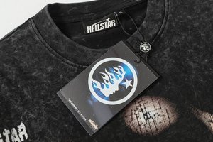 <span class=keywords><strong>T</strong></span>-<span class=keywords><strong>Shirt</strong></span> a Maniche Lunghe con Grafica Vintage Acid Wash Nero Caffè, Oversize in Cotone per Uomo, Streetwear all'Ingrosso - Product Image 3