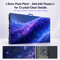 P2.0 Layar Video LED Indoor Ultra HD untuk Latar Panggung, Tampilan Layar LED Sewa Tanpa Sambungan dengan Refresh Rate Tinggi 5000cd