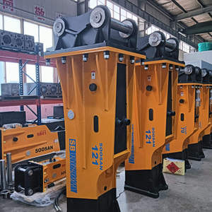 Brise-roche hydraulique de type boîte SB121 pour excavatrices de 28 à 35 tonnes |   Type silencieux haute performance |   Utilisation dans les carrières et la construction - Product Image 2