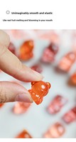Bonbons gélifiés en forme d'ours, bonbons gélifiés au jus de pastèque, bonbons gélifiés d'apparence de haute qualité
