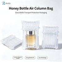 Sacs à colonnes d'air gonflables personnalisés OEM en gros, emballage antichoc à coussin d'air pour la protection des bocaux en verre et des pots de miel lors de l'expédition