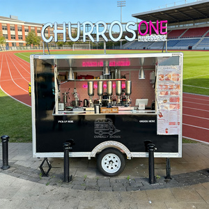 Remorque à pizza carrée certifiée DOT VIN CE, équipement complet pour four à bois, burgers, restauration rapide, food truck - Product Image 2